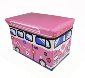 Pojemnik / pufa do przechowywania dla dzieci Love Bus 47L