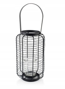 Lampion metalowy 17cm Cedric